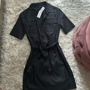 Banana republic utility mini shirt dress